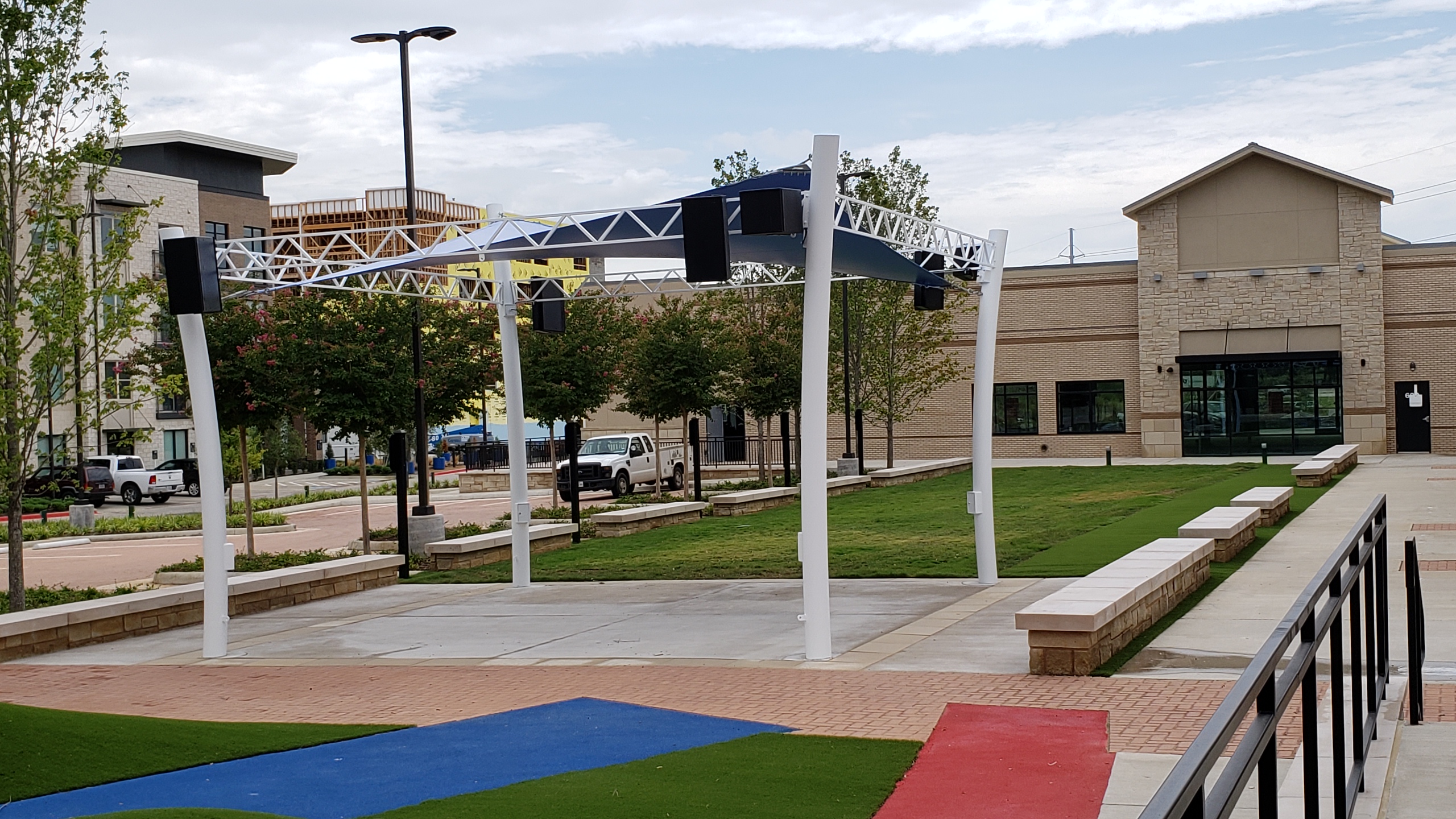 Trophy Club Town Center Band Stand